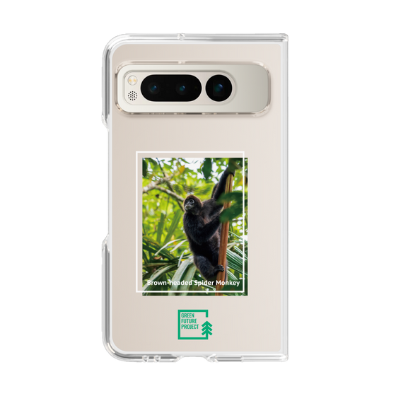 Clear Case［ Green Future Project - Brown-headed Spider Monkey ］