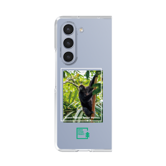 Clear Case［ Green Future Project - Brown-headed Spider Monkey ］
