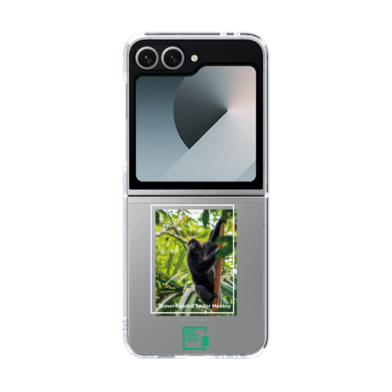 Clear Case［ Green Future Project - Brown-headed Spider Monkey ］