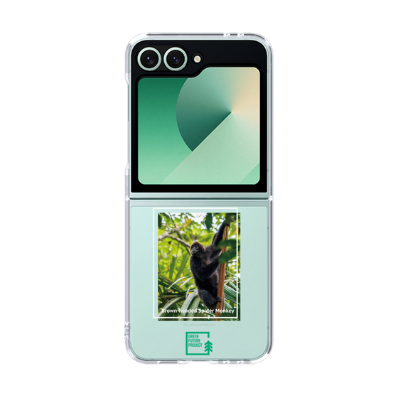 Clear Case［ Green Future Project - Brown-headed Spider Monkey ］