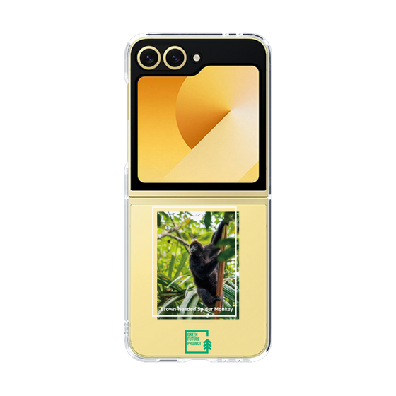 Clear Case［ Green Future Project - Brown-headed Spider Monkey ］