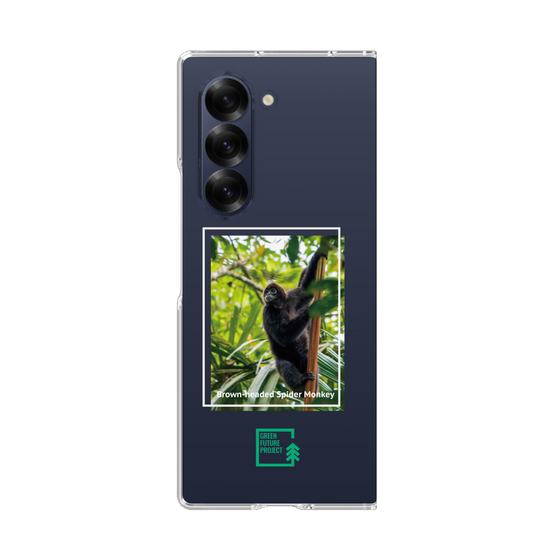 Clear Case［ Green Future Project - Brown-headed Spider Monkey ］