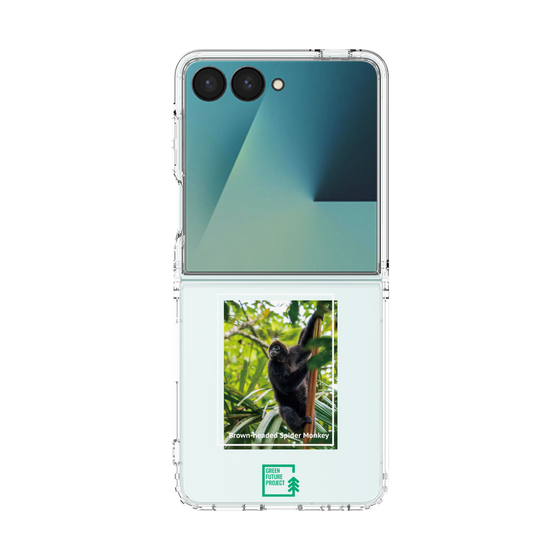 Clear Case［ Green Future Project - Brown-headed Spider Monkey ］