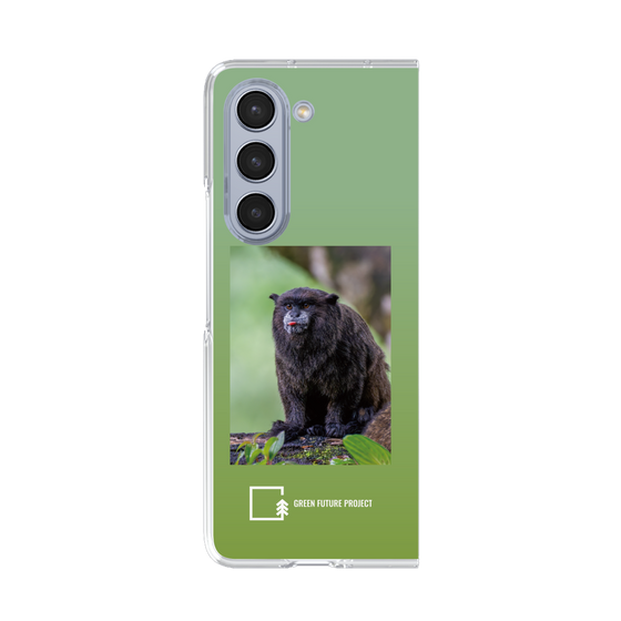Clear Case［ Green Future Project - Black-mantled Tamarin ］