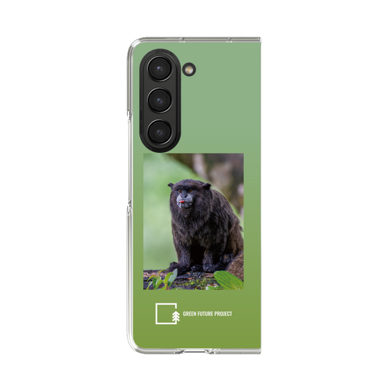 Clear Case［ Green Future Project - Black-mantled Tamarin ］