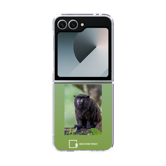Clear Case［ Green Future Project - Black-mantled Tamarin ］
