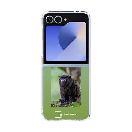 Clear Case［ Green Future Project - Black-mantled Tamarin ］