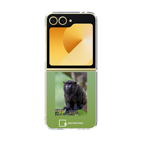 Clear Case［ Green Future Project - Black-mantled Tamarin ］