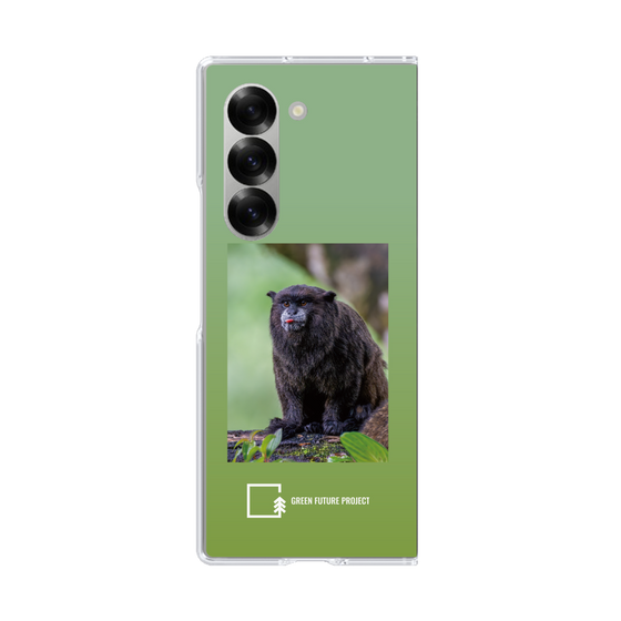 Clear Case［ Green Future Project - Black-mantled Tamarin ］