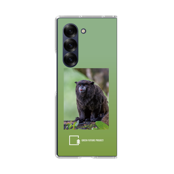 Clear Case［ Green Future Project - Black-mantled Tamarin ］