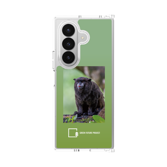 Clear Case［ Green Future Project - Black-mantled Tamarin ］