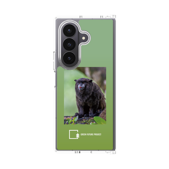 Clear Case［ Green Future Project - Black-mantled Tamarin ］