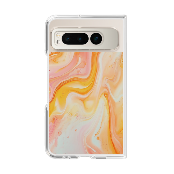 Clear Case［ Color Rain - Original - Tangerine Mist ］
