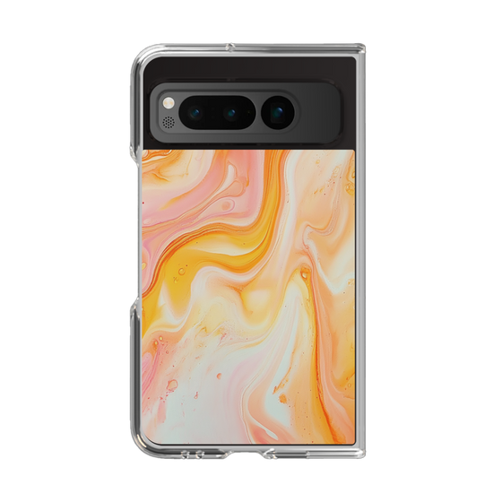 Clear Case［ Color Rain - Original - Tangerine Mist ］