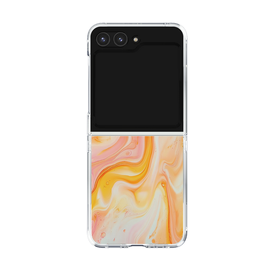 Clear Case［ Color Rain - Original - Tangerine Mist ］