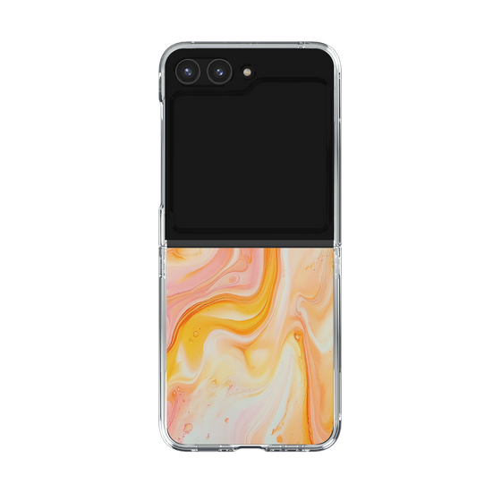 Clear Case［ Color Rain - Original - Tangerine Mist ］
