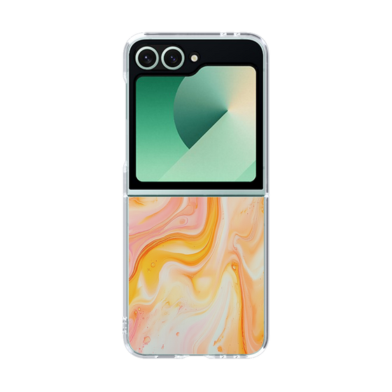 Clear Case［ Color Rain - Original - Tangerine Mist ］