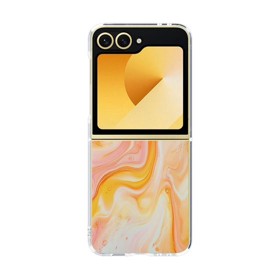 Clear Case［ Color Rain - Original - Tangerine Mist ］
