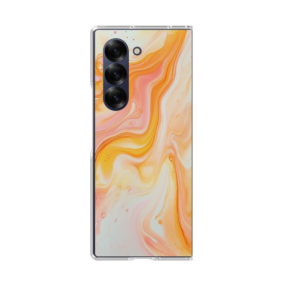 Clear Case［ Color Rain - Original - Tangerine Mist ］