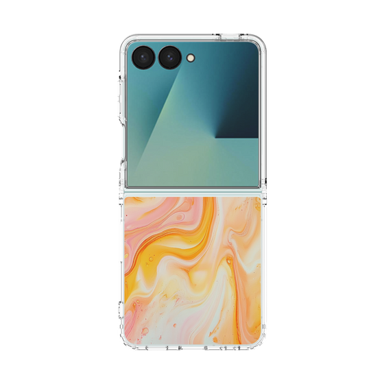 Clear Case［ Color Rain - Original - Tangerine Mist ］