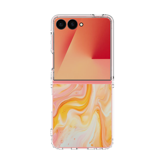 Clear Case［ Color Rain - Original - Tangerine Mist ］