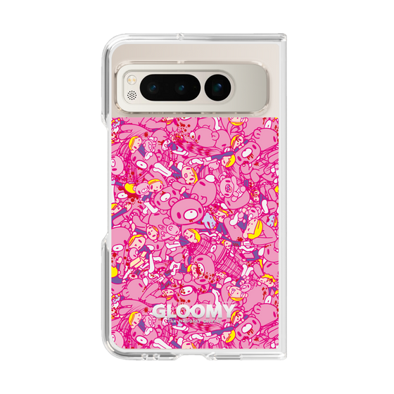 Clear Case［ Gloomy - Pattern - Pink ］