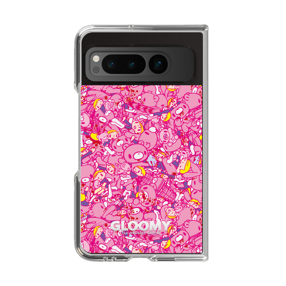 Clear Case［ Gloomy - Pattern - Pink ］