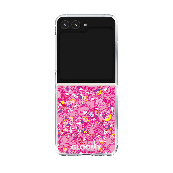 Clear Case［ Gloomy - Pattern - Pink ］