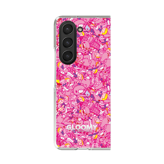 Clear Case［ Gloomy - Pattern - Pink ］