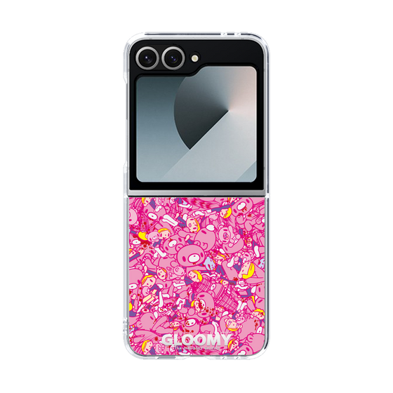 Clear Case［ Gloomy - Pattern - Pink ］