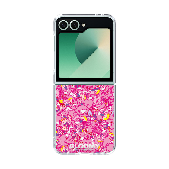 Clear Case［ Gloomy - Pattern - Pink ］