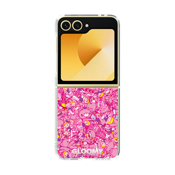 Clear Case［ Gloomy - Pattern - Pink ］