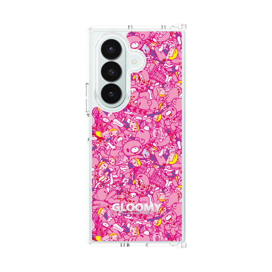 Clear Case［ Gloomy - Pattern - Pink ］
