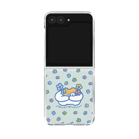 Clear Case［ Mokumoku-chan - Flowers ］