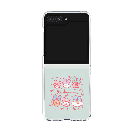 Clear Case［ Mokumoku-chan - Ribbons ］