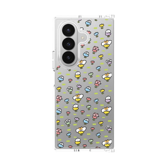 Clear Case［ Mokmokchan - Flower - All-over Pattern ］