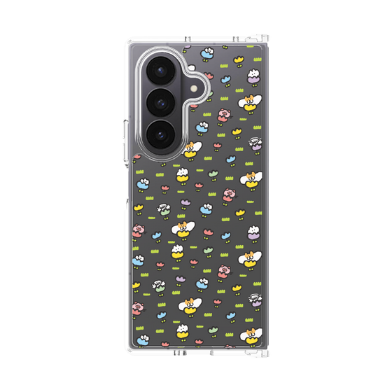 Clear Case［ Mokmokchan - Flower - All-over Pattern ］