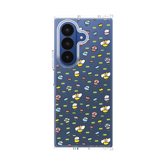 Clear Case［ Mokmokchan - Flower - All-over Pattern ］