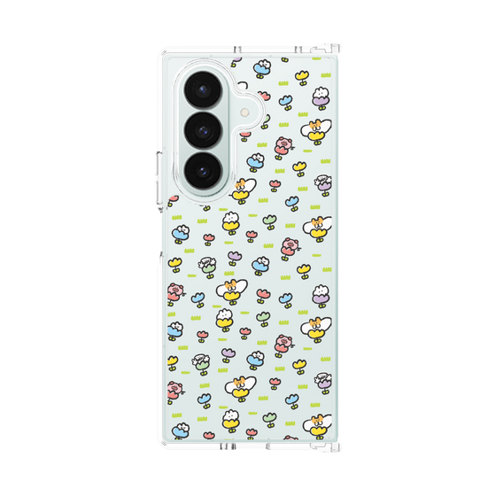 Clear Case［ Mokmokchan - Flower - All-over Pattern ］