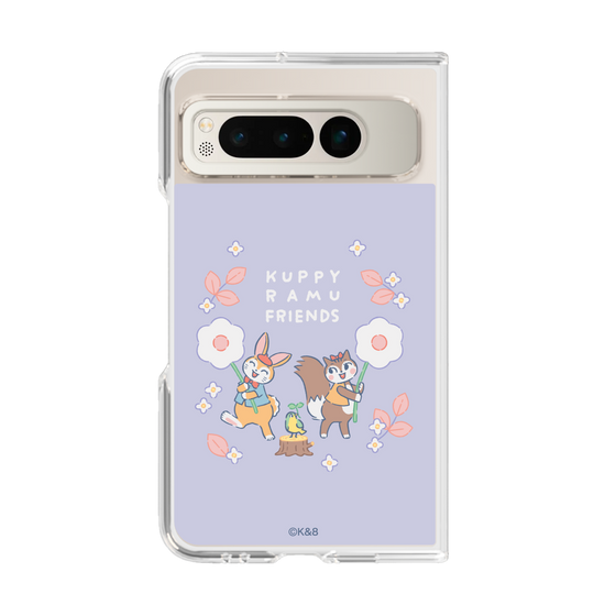 Clear Case［ Kuppyramu Friends - Flower ］
