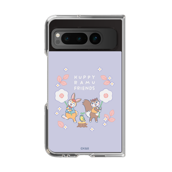 Clear Case［ Kuppyramu Friends - Flower ］