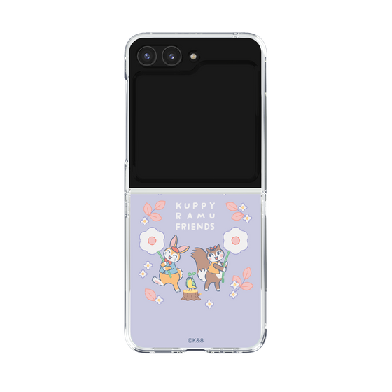 Clear Case［ Kuppyramu Friends - Flower ］