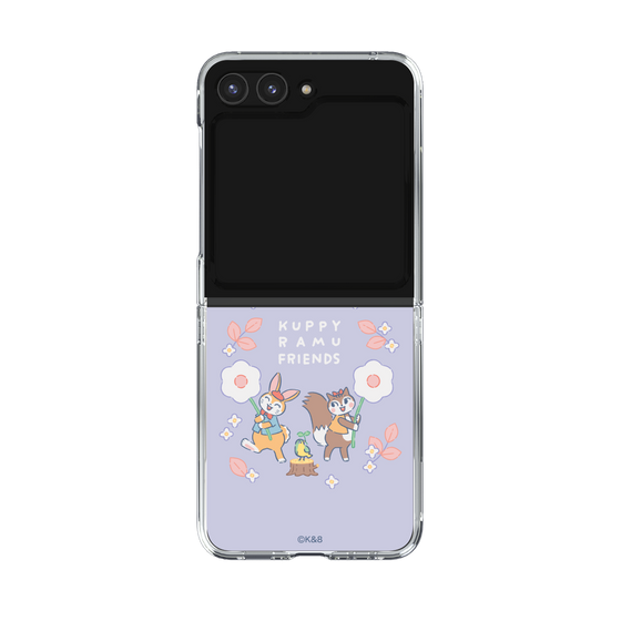 Clear Case［ Kuppyramu Friends - Flower ］