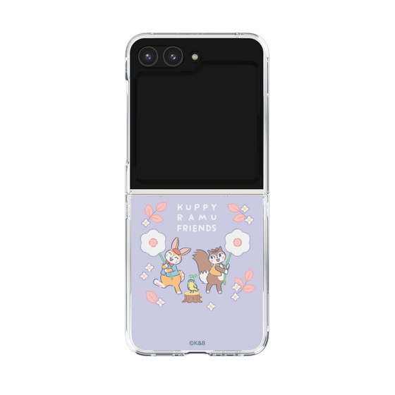 Clear Case［ Kuppyramu Friends - Flower ］