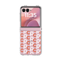 Clear Case［ Original - CASEPLAY Initial All-over Pattern - Orange ］