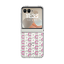 Clear Case［ Original - CASEPLAY Initial All-over Pattern - Pink ］