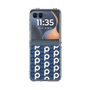 Clear Case［ Original - CASEPLAY Initial All-over Pattern - Navy ］