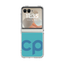Clear Case［ Original - CASEPLAY Initial - Light Blue ］
