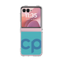 Clear Case［ Original - CASEPLAY Initial - Light Blue ］