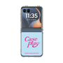 Clear Case［ Original - ENJOY YOUR OWN DAY - Light Blue ］